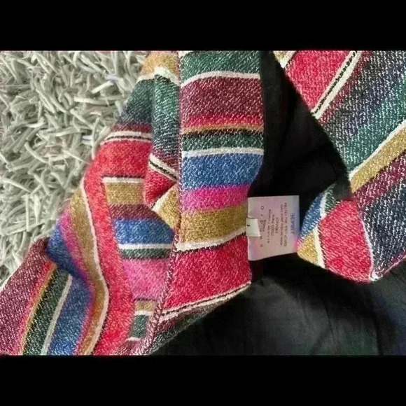 Sandro Skirt Mini  Multicolor Sz 1 - Picture 7 of 7